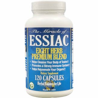 Essiac Tea Capsules, 1066.5 mg, 120 Capsules, Eight Herb Essiac, All Natural, No Brewing or Refrigeration, Great for Travel, 30 Day Supply